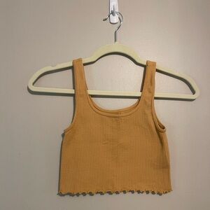 Yellow Aeropostale women’s size extra small tank top